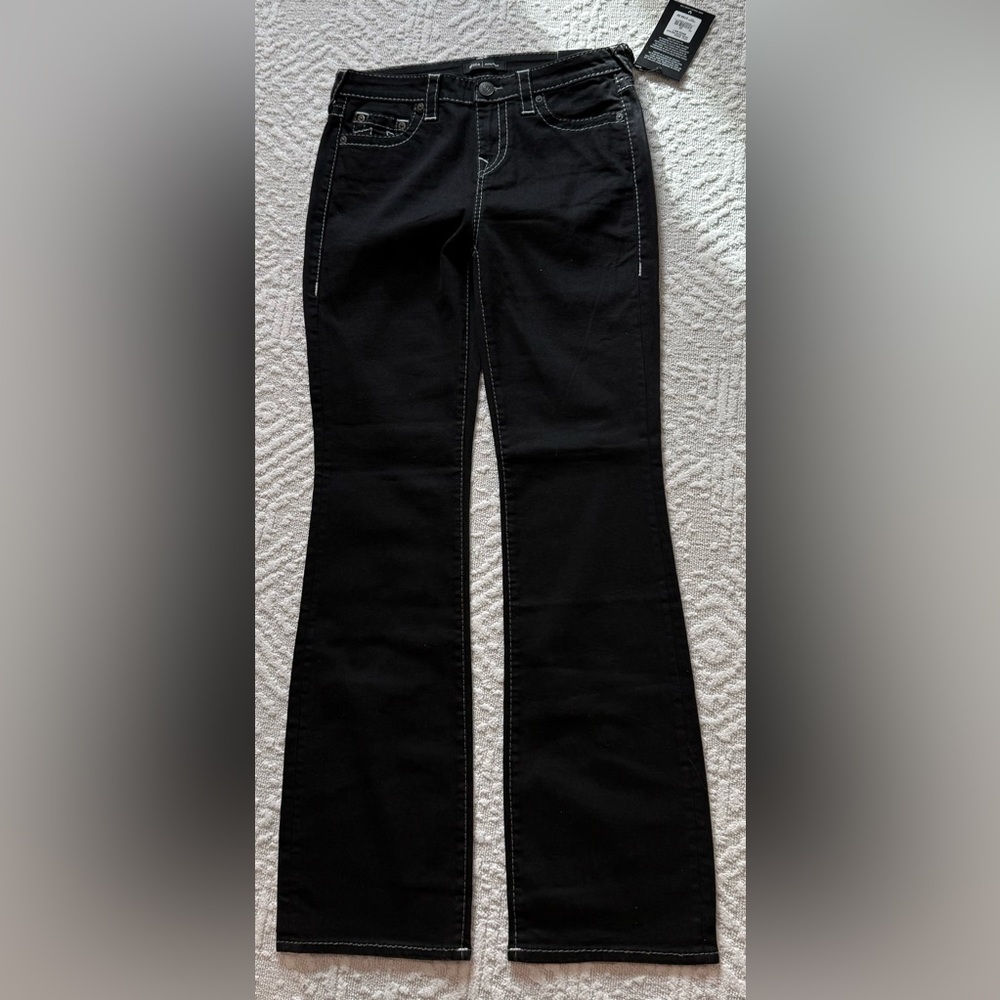 True Religion Black Boot Cut Women's Jeans